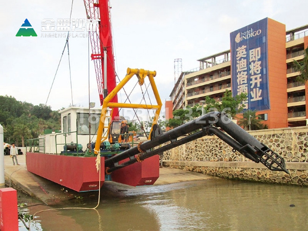 10寸泵小型抽沙船